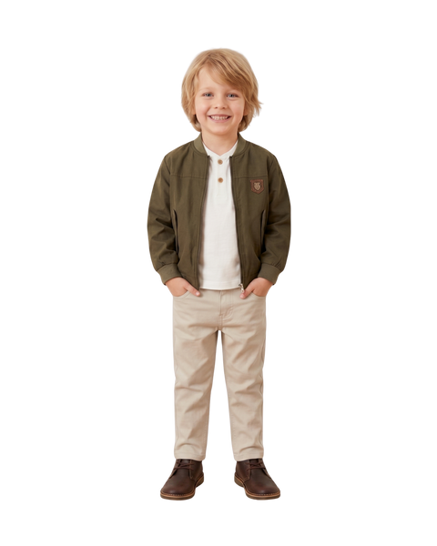 Olive Bomber Cool Set