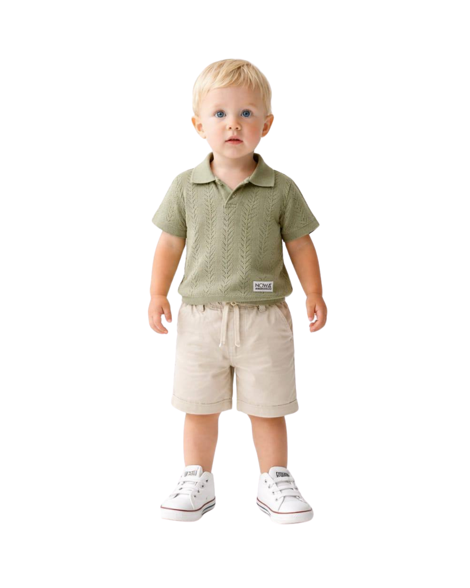 Green Knit Summer Set