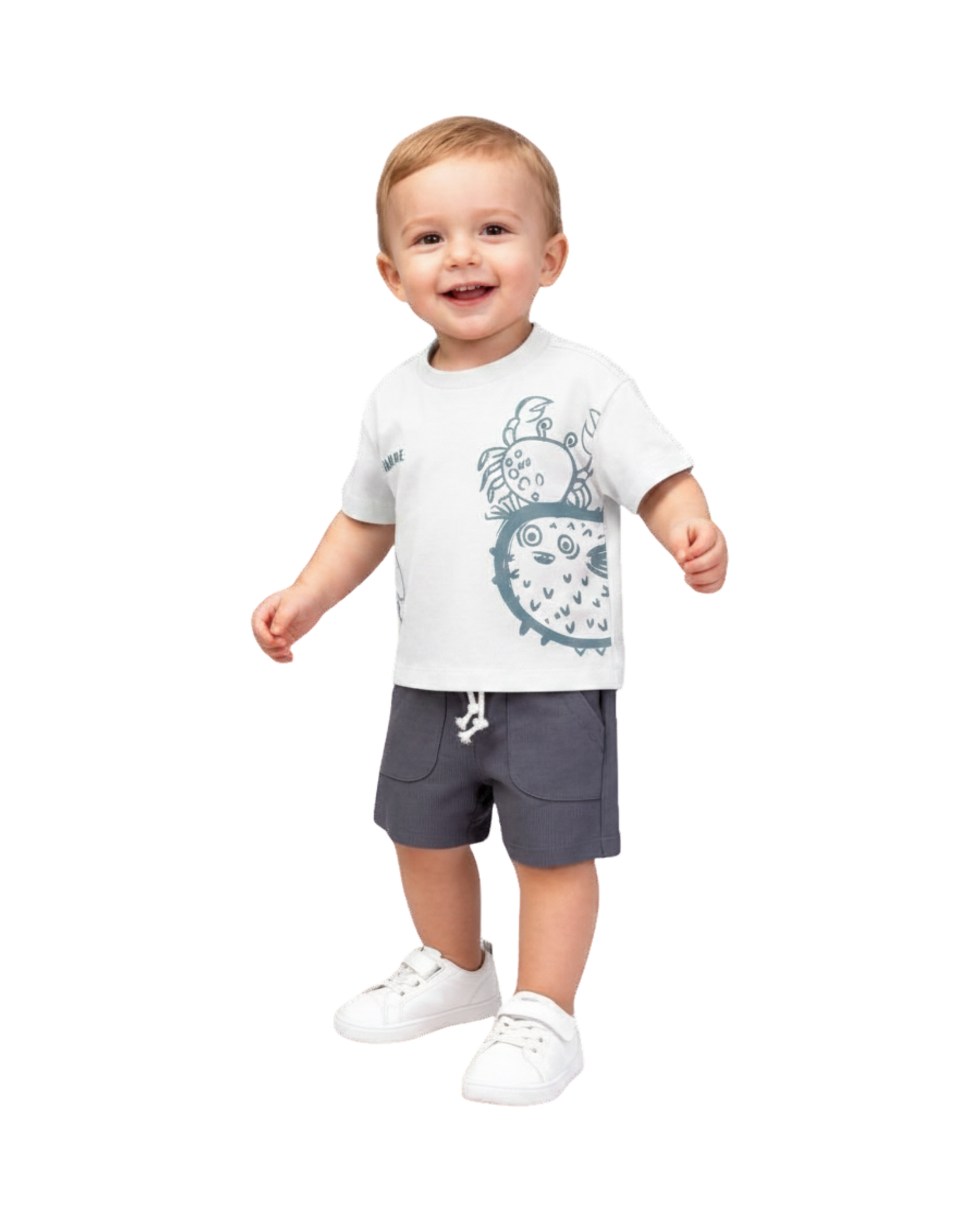 Ocean Creature Tee Set