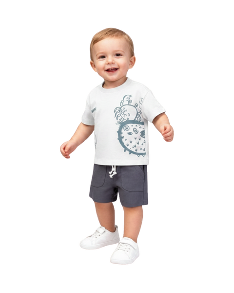 Ocean Creature Tee Set