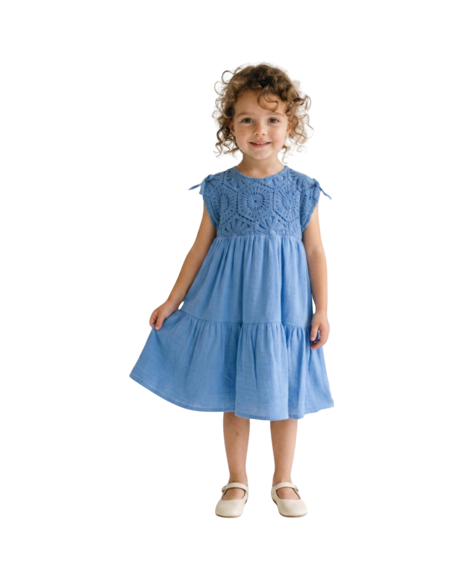 Blue Crochet Magic Dress